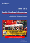 Buchcover 1982-2013 Dreißig Jahre Erwebslosenprotest