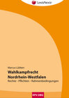 Buchcover Wahlkampfrecht Nordrhein-Westfalen