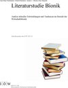 Buchcover Literaturstudie Bionik