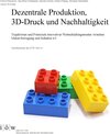 Buchcover Dezentrale Produktion, 3D-Druck und Nachhaltigkeit