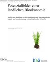 Buchcover Potenzialfelder einer ländlichen Bioökonomie