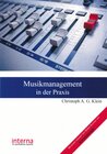 Buchcover Musikmanagement in der Praxis