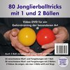 Buchcover 80 Jonglierballtricks mit 1 und 2 Bällen