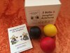 Buchcover Jonglierball-Set "Deutschland" in weißer Box mit Jonglier-Anleitung