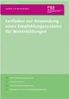 Buchcover Leitfaden zur Anwendung eines Empfehlungssystems für Weiterbildungen