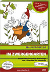 Buchcover Mal-Leporello: Im Zwergengarten