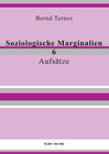 Buchcover Soziologische Marginalien 6