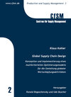 Buchcover Global Supply Chain Design