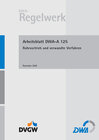 Buchcover Arbeitsblatt DWA-A 125 Rohrvortrieb und verwandte Verfahren