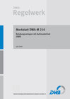 Buchcover DWA-M 210 Belebungsanlagen mit Aufstaubetrieb (SBR)