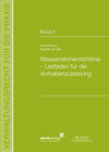 Buchcover Wasserrahmenrichtlinie – Leitfaden für die Vorhabenzulassung