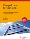 Buchcover Perspektiven für Juristen 2016