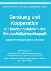 Buchcover Beratung und Kooperation in Handlungsfeldern der Hörgeschädigtenpädagogik