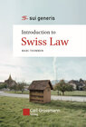 Buchcover Introduction to Swiss Law