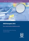 Buchcover GOZ Kompakt 2012