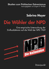Buchcover Die Wähler der NPD