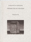 Buchcover Hermetische Häuser