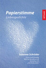 Buchcover Papierstimme