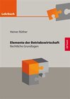 Buchcover Elemente der Betriebswirtschaft