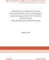 Buchcover Entwicklung und Bewertung des Einsatzpotentials eines untertägigen Lokalisierungssystems für Personen basierend auf Ultr