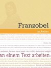 Buchcover Im Atelier. Beiträge zur Poetik der Gegenwartsliteratur 07/08 / Ich würde gern nur an einem Text arbeiten