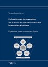 Buchcover Einflussfaktoren der Anwendung wertorientierter Unternehmensführung im deutschen Mittelstand