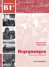 Buchcover Begegnungen Deutsch als Fremdsprache B1+: Lehrerhandbuch