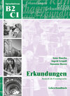 Buchcover Erkundungen Deutsch als Fremdsprache B2/C1: Lehrerhandbuch