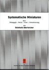 Buchcover Systematische Miniaturen über Pädagogik - Recht - Staat - Globalisierung