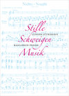 Buchcover Stille Schweigen. Musik.