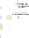 Buchcover A Guide to Community Foundations in Germany