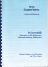 Buchcover Übungen Informatik 1