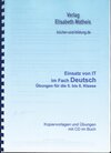 Buchcover Übungen Deutsch Klasse 5 bis 8
