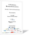 Buchcover 6. Symposium Business Intelligence