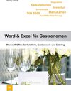 Buchcover Word 2013 und Excel 2013 für Gastronomen