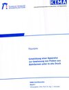 Buchcover Entwicklung einer Apparatur zur Gewinnung von Proben aus Bohrkernen unter In-Situ-Druck
