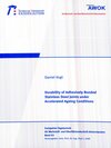 Buchcover Durability of adhesively bonded stainless steel joints under accelerated ageing conditions