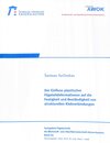 Buchcover Der Einfluss plastischer Fügeteildeformationen auf die Festigkeit und Beständigkeit von strukturellen Klebeverbindungen
