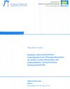 Buchcover Analyse unterschiedlicher Ladungswechsel-Phasing-Varianten an einem Turbo-Ottomotor mit vollvariablem mechanischrm Einla