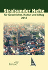 Buchcover Stralsunder Hefte 2012