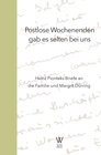 Buchcover Postlose Wochenenden gab es selten bei uns