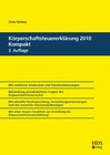 Buchcover Körperschaftsteuererklärung 2010 Kompakt, 2. Auflage