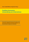 Buchcover Praktiker-Kommentar Umwandlung von Unternehmen