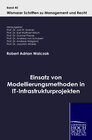 Buchcover Einsatz von Modellierungsmethoden in IT-Infrastrukturprojekten