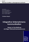 Buchcover Integrative Unternehmenskommunikation
