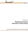 Buchcover Morphology - Charge Storage Relationship in Polymer Electrets