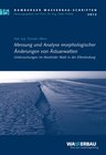 Buchcover Messung und Analyse morphologischer Änderungen von Ästuarwatten