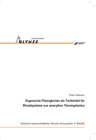 Buchcover Organische Flüssigkeiten als Treibmittel für Blendsysteme aus amorphen Thermoplasten