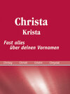 Buchcover Christa