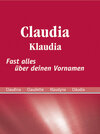 Buchcover Claudia